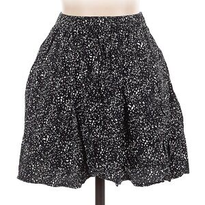 Abercrombie & Fitch Black and White Mini Skirt